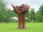 Universitätspark Metallobjekt "Gigant"