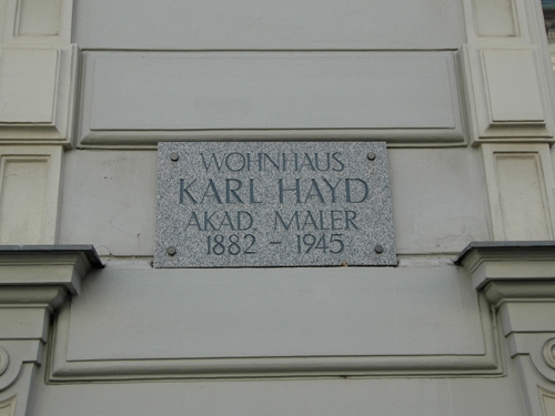 Gedenktafel Karl Hayd