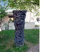 Skulptur "Drahtspirale"