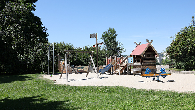 Foto Kinder- und Jugendspielplatz - Donaulände
