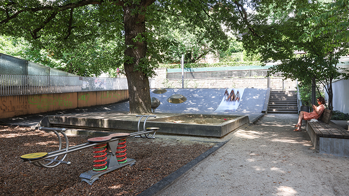 Foto Kinderspielplatz - Promenade 