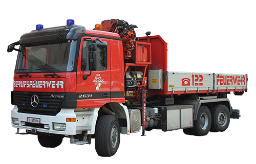 Containerfahrzeug Kran, CFK