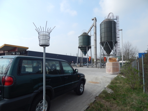 Staubniederschlags-Messpunkt Linz Gaisbergstraße 