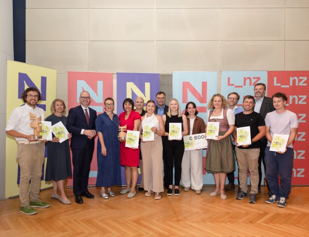 Preisträger*innen Umweltpreis IRIS 2025 bei der Verleihung am 26.06.2025