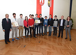 Kollegium Aloisianum Preisträger der IRIS 2015, Umweltschutzpreis der Stadt Linz