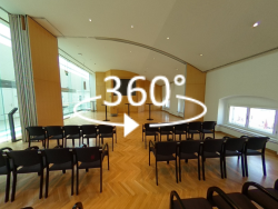 360°-Ansicht: Pressezentrum