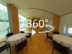 360°-Ansicht: Pressezentrum