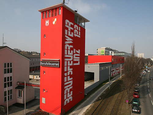 Hauptfeuerwache Berufsfeuerwehr Linz