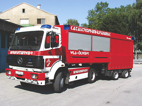 Wechselladeaufleger Ölwehr
