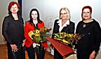 Frauenbeauftragte Elvira Tomancok, Andrea Manaitu, Christine Weixelbaumer, Gemeinderätin Erika Rockenschaub