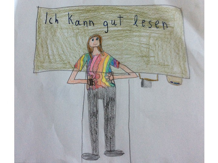 VS Keferfeld, JKU Zeichnung Marie
