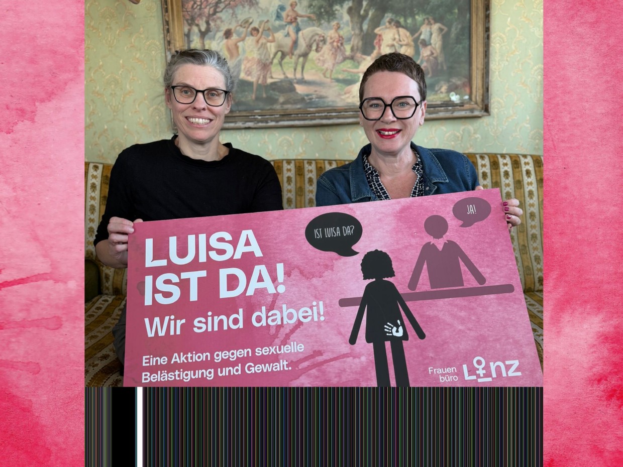 Foto mit Frauenstadträtin Eva Schobesberger und Salonschiff Fräulein Florentine