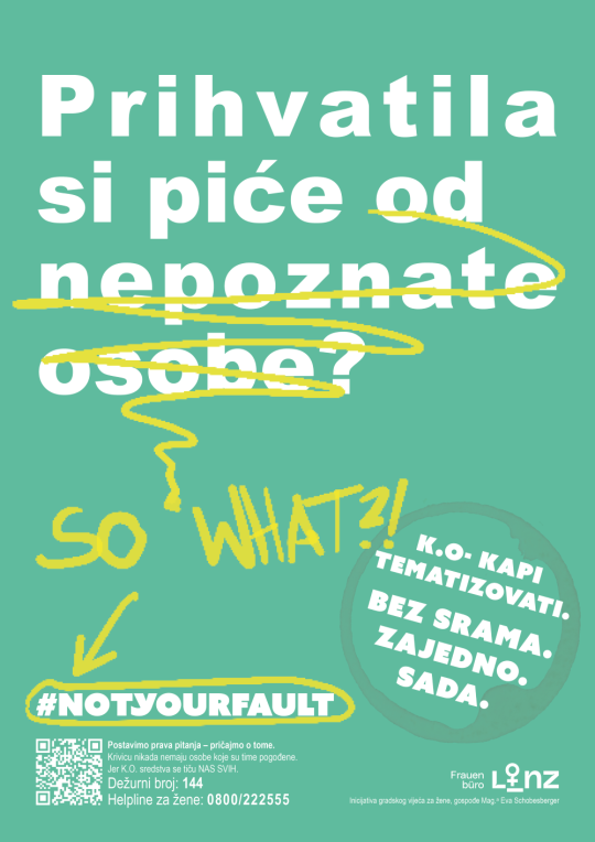 Rebekka Hochreiter, FIFTITU% Prihvatila si pice od nepoznate osobe? SO WHAT?!