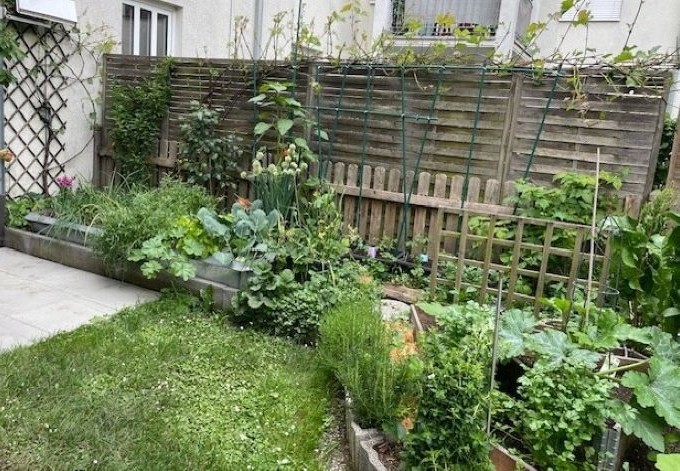 Irene Vielhaber üppiger Gemüse- und Kräutergarten