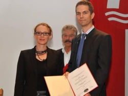 Preisverleihung Schobesberger an Harald Langegger