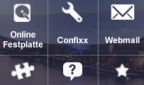 Dashboard der Public Space Server Homepage