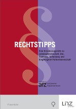Cover der Broschüre Rechtstipps