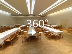 360°-Ansicht: Großer Saal