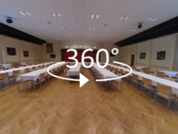 360°-Ansicht: Großer Saal