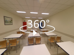 360°-Ansicht: Gruppenraum