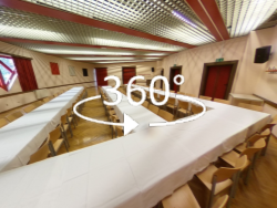 360°-Ansicht: Kleiner Saal