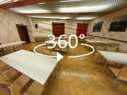 360°-Ansicht: Kleiner Saal