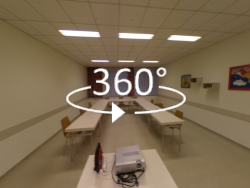 360°-Ansicht: Schulungsraum