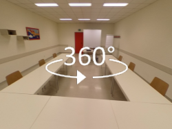 360°-Ansicht: Schulungsraum