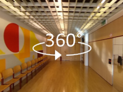 360°-Ansicht: Kleiner Saal