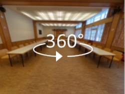 360°-Ansicht: Großer Saal