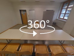 360°-Ansicht: Kleiner Saal