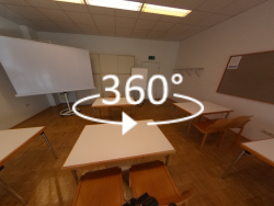 360°-Ansicht: Seminarraum