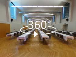 360°-Ansicht: Großer Saal