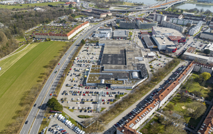 Luftaufnahme des Areals; Foto: PTU/Pertlwieser