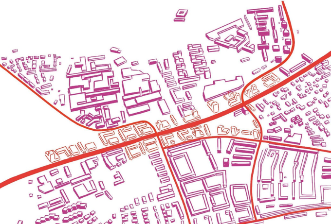 Das Areal an der Salzburger Straße; Bild: Kleboth und Dollnig ZT GmbH