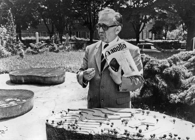 Unter der Leitung von Dr. Hans Grohs kommt es in den 1960er Jahren zur Umbenen-nung in Naturkundliche Station. Foto: NaSt