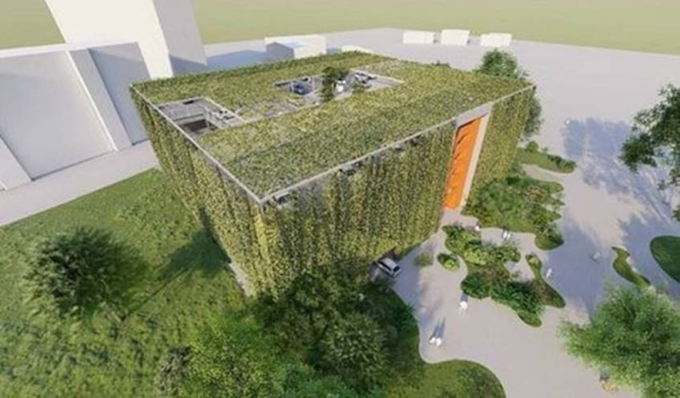 Parkhaus; Rendering: querkraft architekten