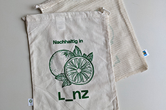 Stofftaschen zum Münzen sammeln
