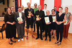 Personengruppe mit Auszeichnung
