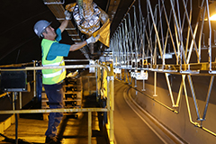 Arbeiten im Tunnel