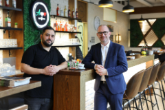 Personen im Restaurant