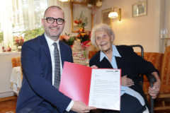 Stadtrat Dietmar Prammer und Frau Else Markus