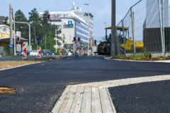 Geh- und Radweg an der Industriezeile