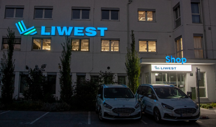 Beleuchtung LIWEST Zentrale am Standort Lindengasse in Linz-Urfahr Foto: Stadt Linz / P.T.U. 