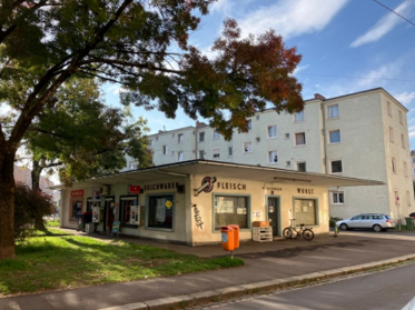 Der denkmalgeschützte Kiosk in der Stieglbauernstraße im Linzer Franckviertel wird saniert und soll im Sommer 2027 als Gemeinschaftszentrum eröffnet werden (Foto Copyright: Stadt Linz)