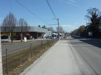 Auwiesenstraße – derzeitige Situation