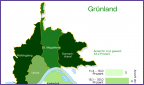Stadtkarte Grünland - Statistische Bezirke
